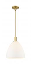 Innovations Lighting 716-1S-SG-GBD-121 - Bristol - 1 Light - 12 inch - Satin Gold - Stem hung - Mini Pendant