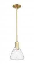 Innovations Lighting 716-1S-SG-GBD-754 - Bristol - 1 Light - 8 inch - Satin Gold - Stem hung - Mini Pendant