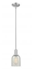 Innovations Lighting 716-1S-SN-G2511 - Caledonia - 1 Light - 5 inch - Brushed Satin Nickel - Stem hung - Mini Pendant