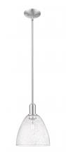 Innovations Lighting 716-1S-SN-GBD-94 - Bristol - 1 Light - 9 inch - Brushed Satin Nickel - Stem hung - Mini Pendant