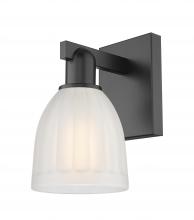 Innovations Lighting 716-1W-BK-G441 - Brookfield - 1 Light - 6 inch - Matte Black - Sconce