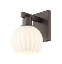 Innovations Lighting 716-1W-OB-G1217-6WV - White Venetian - 1 Light - 6 inch - Oil Rubbed Bronze - Sconce