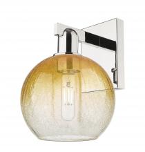 Innovations Lighting 716-1W-PN-G483-8AM - Brookhaven Globe - 1 Light - 6 inch - Polished Nickel - Sconce