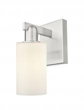 Innovations Lighting 716-1W-SN-G801 - Clymer - 1 Light - 4 inch - Brushed Satin Nickel - Sconce