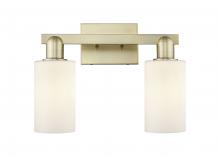 Innovations Lighting 716-2W-AB-G801 - Clymer - 2 Light - 15 inch - Antique Brass - Bath Vanity Light