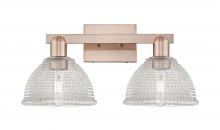 Innovations Lighting 716-2W-AC-G422 - Arietta - 2 Light - 19 inch - Antique Copper - Bath Vanity Light