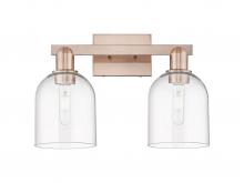 Innovations Lighting 716-2W-AC-G558-6CL - Bella - 2 Light - 17 inch - Antique Copper - Bath Vanity Light