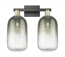 Innovations Lighting 716-2W-BAB-G482-7SL - Brookhaven Cloche - 2 Light - 16 inch - Black Antique Brass - Bath Vanity Light