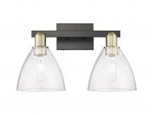 Innovations Lighting 716-2W-BAB-GBD-754 - Bristol - 2 Light - 19 inch - Black Antique Brass - Bath Vanity Light