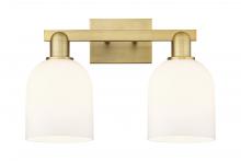 Innovations Lighting 716-2W-BB-G558-6GWH - Bella - 2 Light - 17 inch - Brushed Brass - Bath Vanity Light