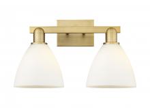 Innovations Lighting 716-2W-BB-GBD-751 - Bristol - 2 Light - 19 inch - Brushed Brass - Bath Vanity Light