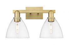 Innovations Lighting 716-2W-BB-GBD-752 - Bristol - 2 Light - 19 inch - Brushed Brass - Bath Vanity Light