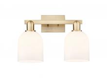 Innovations Lighting 716-2W-CB-G558-6GWH - Bella - 2 Light - 17 inch - Champagne Bronze - Bath Vanity Light