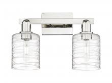 Innovations Lighting 716-2W-PN-G1113 - Cobbleskill - 2 Light - 16 inch - Polished Nickel - Bath Vanity Light