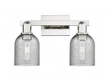 Innovations Lighting 716-2W-PN-G257 - Caledonia - 2 Light - 16 inch - Polished Nickel - Bath Vanity Light