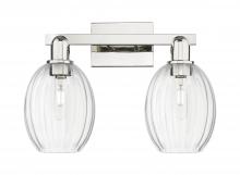 Innovations Lighting 716-2W-PN-G459-6CL - Preston Bulb - 2 Light - 16 inch - Polished Nickel - Bath Vanity Light