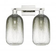 Innovations Lighting 716-2W-PN-G482-7SL - Brookhaven Cloche - 2 Light - 16 inch - Polished Nickel - Bath Vanity Light
