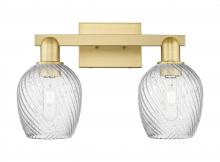 Innovations Lighting 716-2W-SG-G292 - Salina - 2 Light - 17 inch - Satin Gold - Bath Vanity Light
