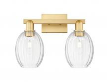 Innovations Lighting 716-2W-SG-G459-6CL - Preston Bulb - 2 Light - 16 inch - Satin Gold - Bath Vanity Light