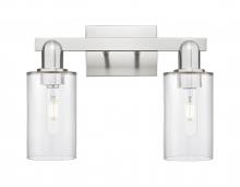 Innovations Lighting 716-2W-SN-G802 - Clymer - 2 Light - 15 inch - Brushed Satin Nickel - Bath Vanity Light