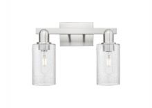 Innovations Lighting 716-2W-SN-G804 - Clymer - 2 Light - 15 inch - Brushed Satin Nickel - Bath Vanity Light