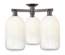 Innovations Lighting 716-3F-OB-G482-7OP - Brookhaven Cloche - 3 Light - 6 inch - Oil Rubbed Bronze - Semi-Flush Mount