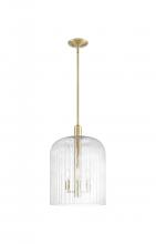 Innovations Lighting 716-3S-AB-G559-12CL - Bridal Veil - 1 Light - 12 inch - Antique Brass - Mini Pendant