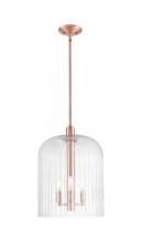 Innovations Lighting 716-3S-AC-G559-12SDY - Bridal Veil - 1 Light - 12 inch - Antique Copper - Mini Pendant