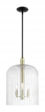 Innovations Lighting 716-3S-BAB-G559-12SDY - Bridal Veil - 1 Light - 12 inch - Black Antique Brass - Mini Pendant