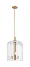 Innovations Lighting 716-3S-BB-G559-12CL - Bridal Veil - 1 Light - 12 inch - Brushed Brass - Mini Pendant