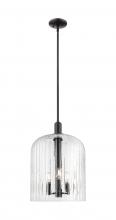 Innovations Lighting 716-3S-BK-G559-12SDY - Bridal Veil - 1 Light - 12 inch - Matte Black - Mini Pendant