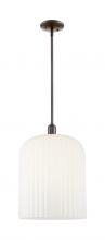 Innovations Lighting 716-3S-OB-G559-12GWH - Bridal Veil - 1 Light - 12 inch - Oil Rubbed Bronze - Mini Pendant