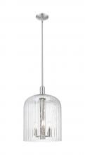 Innovations Lighting 716-3S-SN-G559-12CL - Bridal Veil - 1 Light - 12 inch - Brushed Satin Nickel - Mini Pendant