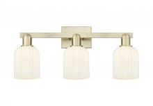Innovations Lighting 716-3W-AB-G559-5GWH - Bridal Veil - 3 Light - 26 inch - Antique Brass - Bath Vanity Light