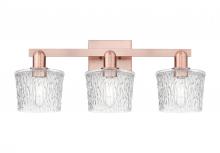 Innovations Lighting 716-3W-AC-G402 - Niagara - 3 Light - 26 inch - Antique Copper - Bath Vanity Light