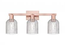 Innovations Lighting 716-3W-AC-G559-5CL - Bridal Veil - 3 Light - 26 inch - Antique Copper - Bath Vanity Light