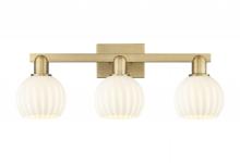 Innovations Lighting 716-3W-BB-G1217-6WV - White Venetian - 3 Light - 25 inch - Brushed Brass - Bath Vanity Light