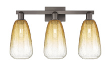 Innovations Lighting 716-3W-OB-G480-6AM - Brookhaven Almond - 3 Light - 26 inch - Oil Rubbed Bronze - Bath Vanity Light
