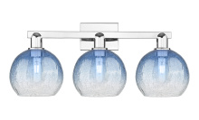 Innovations Lighting 716-3W-PC-G483-8SB - Brookhaven Globe - 3 Light - 26 inch - Polished Chrome - Bath Vanity Light