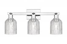 Innovations Lighting 716-3W-PC-G559-5CL - Bridal Veil - 3 Light - 26 inch - Polished Chrome - Bath Vanity Light