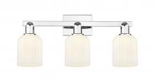 Innovations Lighting 716-3W-PC-G559-5GWH - Bridal Veil - 3 Light - 26 inch - Polished Chrome - Bath Vanity Light