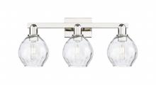 Innovations Lighting 716-3W-PN-G362 - Waverly - 3 Light - 25 inch - Polished Nickel - Bath Vanity Light