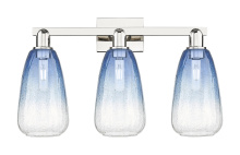 Innovations Lighting 716-3W-PN-G480-6SB - Brookhaven Almond - 3 Light - 26 inch - Polished Nickel - Bath Vanity Light
