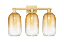 Innovations Lighting 716-3W-SG-G482-7AM - Brookhaven Cloche - 3 Light - 26 inch - Satin Gold - Bath Vanity Light