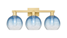 Innovations Lighting 716-3W-SG-G483-8SB - Brookhaven Globe - 3 Light - 26 inch - Satin Gold - Bath Vanity Light