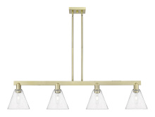 Innovations Lighting 716-4I-AB-GBC-84 - Berkshire Glass - 4 Light - 51 inch - Antique Brass - Stem hung - Island Light