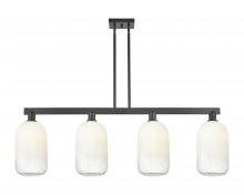 Innovations Lighting 716-4I-BK-G482-7OP - Brookhaven Cloche - 4 Light - 48 inch - Matte Black - Stem hung - Island Light