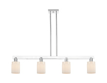 Innovations Lighting 716-4I-PC-G341 - Hadley - 4 Light - 47 inch - Polished Chrome - Stem hung - Island Light