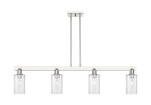 Innovations Lighting 716-4I-PN-G802 - Clymer - 4 Light - 47 inch - Polished Nickel - Stem hung - Island Light