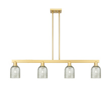 Innovations Lighting 716-4I-SG-G259 - Caledonia - 4 Light - 48 inch - Satin Gold - Stem hung - Island Light